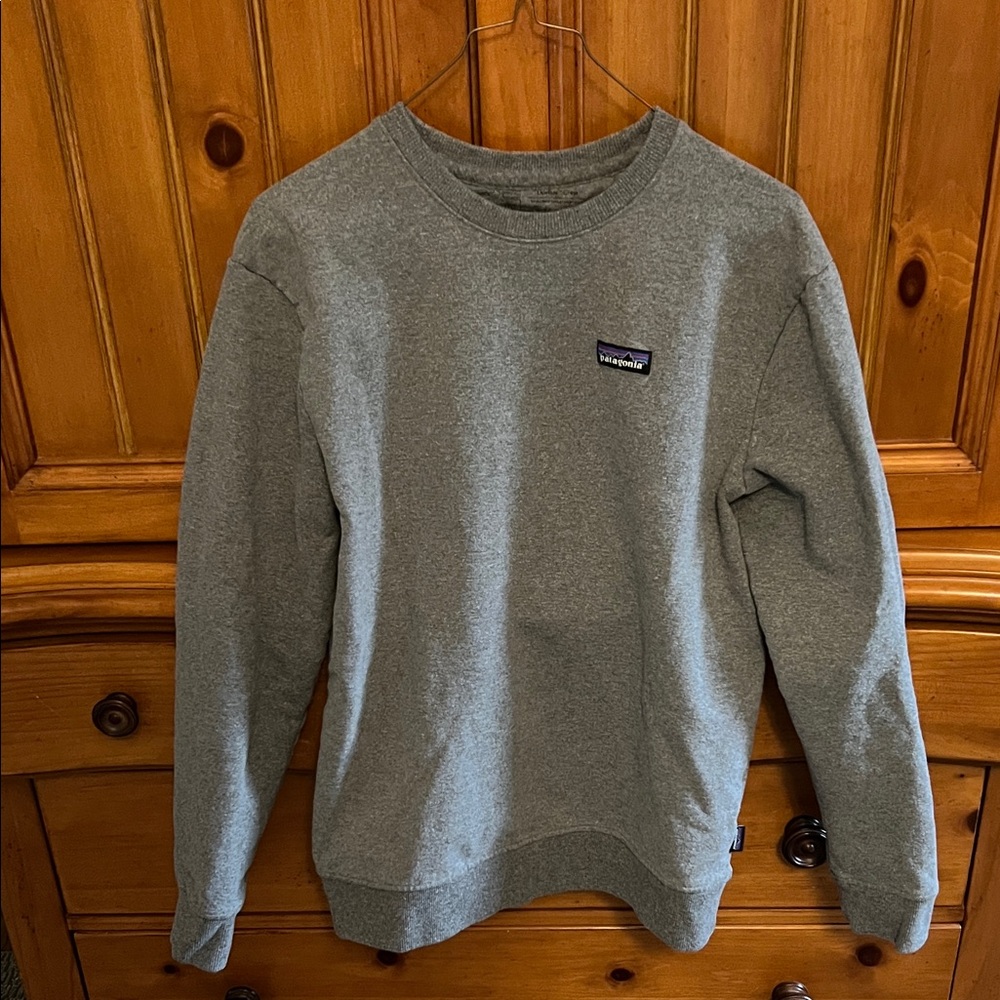 Patagonia Men's Gray Crewneck Sweater